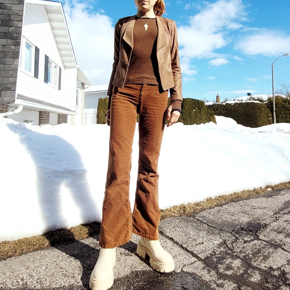 MAVI Sydney Cord Flares, Retro Brown (27)